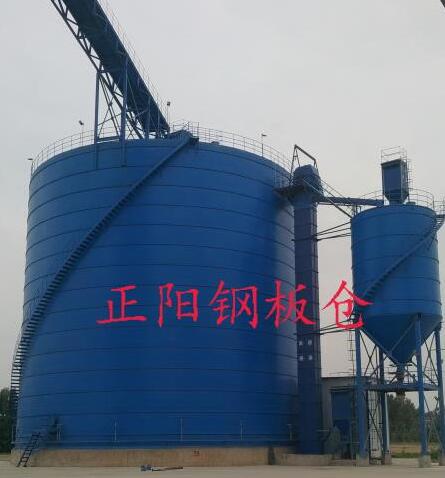 竹山大型矿粉钢板库